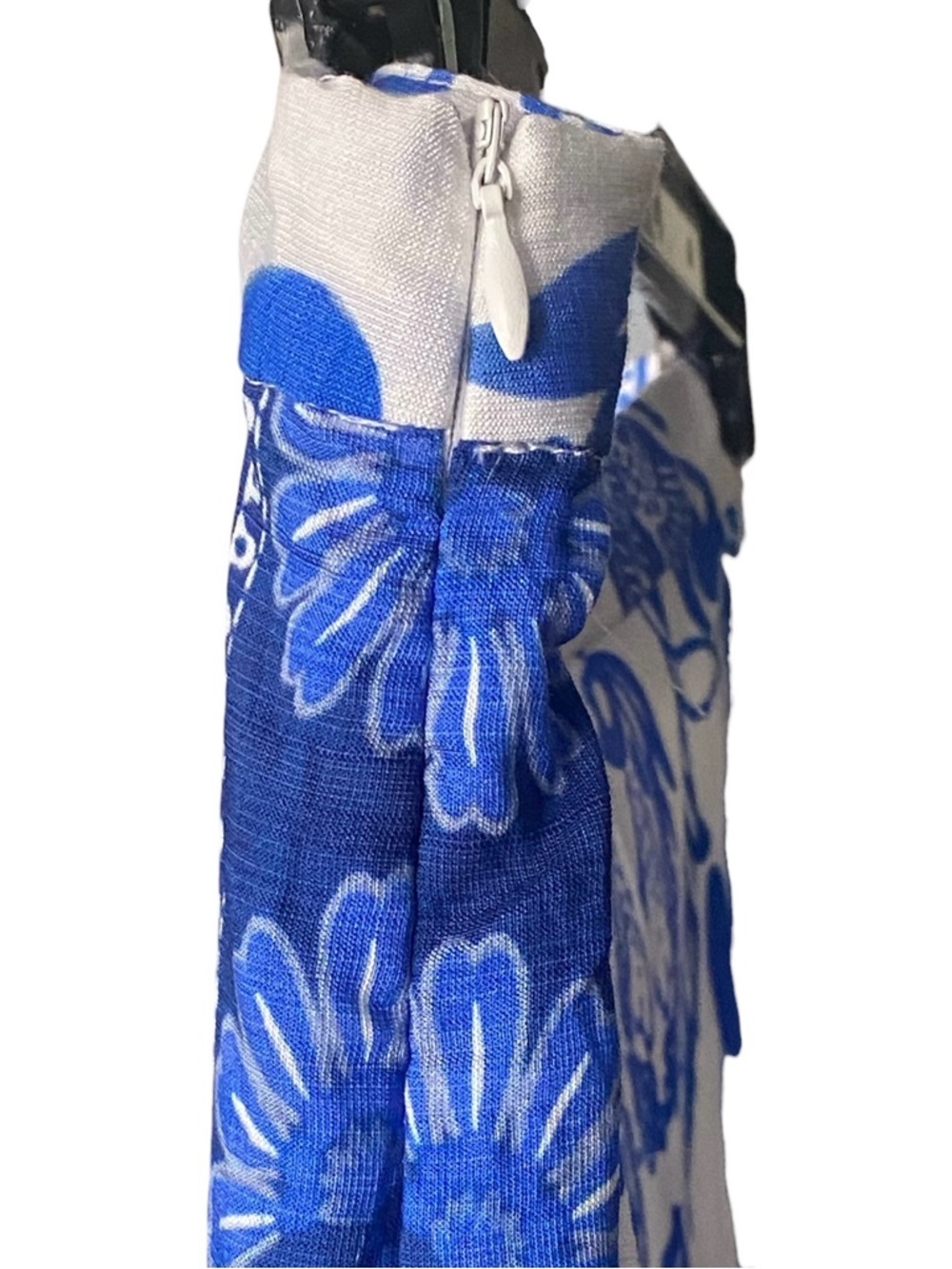 Umgee Blue Floral Flowy Boho Pants Beach Cottagecore Womens Plus Size 2XL NWT - Picture 4 of 8